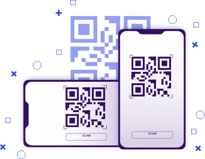 Design QR code & download